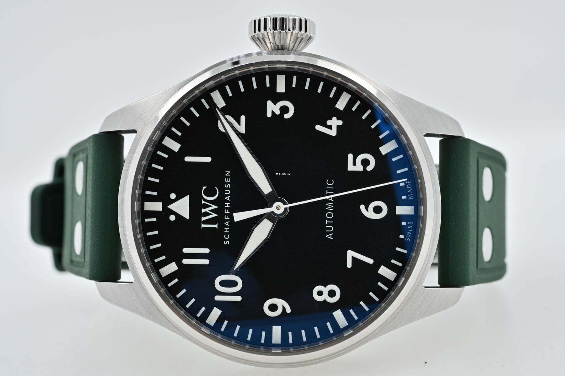  IWC Große Fliegeruhr Big Pilot Black Dial 43mm IW329301 IW3293 