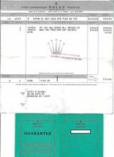 Thumbnail von Rolex Day-Date 36 Oyster Perpetual Day Date 18k Gold Stella Oxblood Red Dial Full Set LC USA