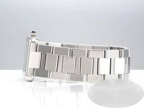 Thumbnail von Cartier Tank Solo Großes Modell Edelstahl W5200014 2019 Stahl Steel