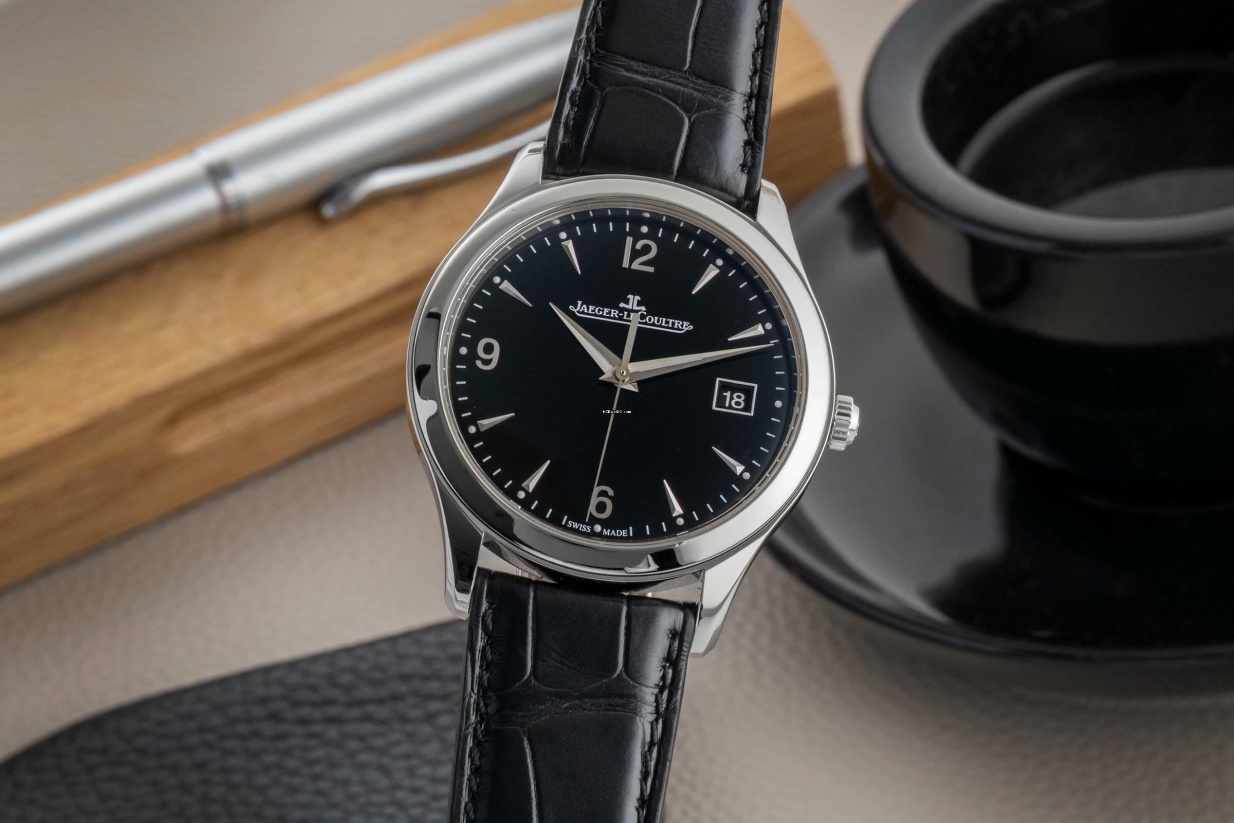  Jaeger-LeCoultre Master Control Date Stahl Automatik Herrenuhr R. Q1548470 176.8.40.S 