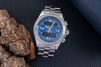 Thumbnail von Breitling B-1 Blue Chronograph Edelstahl Quarz Herrenuhr Ref. A68362