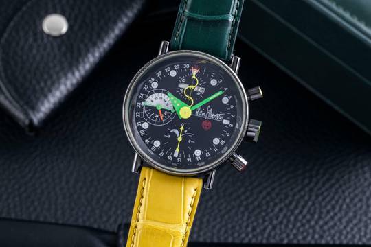  Alain Silberstein Krono 2 Bauhaus Limitierte Auflage Chronograph Automatik 