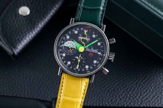  Alain Silberstein Krono 2 Bauhaus Limitierte Auflage Chronograph Automatik 