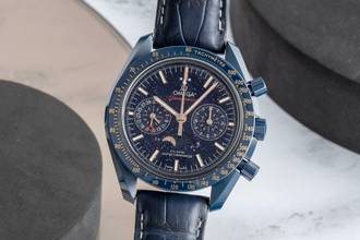 Thumbnail von Omega Speedmaster Moonphase Moonwatch Blue Side of the Moon 304.93.44.52.03.002