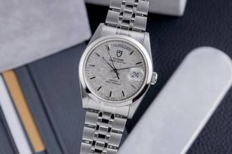 Thumbnail von Tudor Prince Date Day Silver Dial Edelstahl Automatik Herrenuhr Ref. 76200
