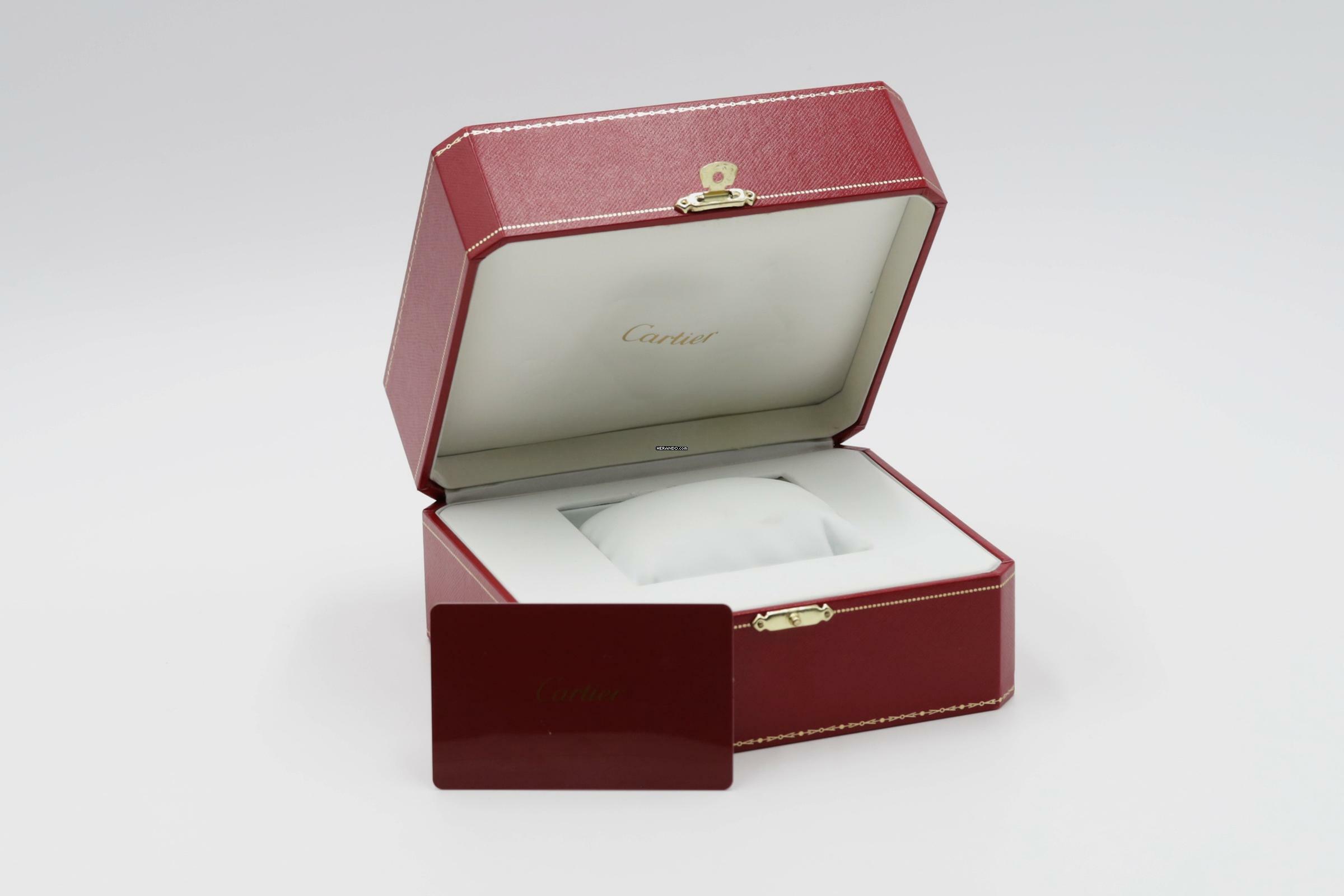 Thumbnail von Cartier Santos Edelstahl Automatik Medium Size Ref. WSSA0010 4075 B&P