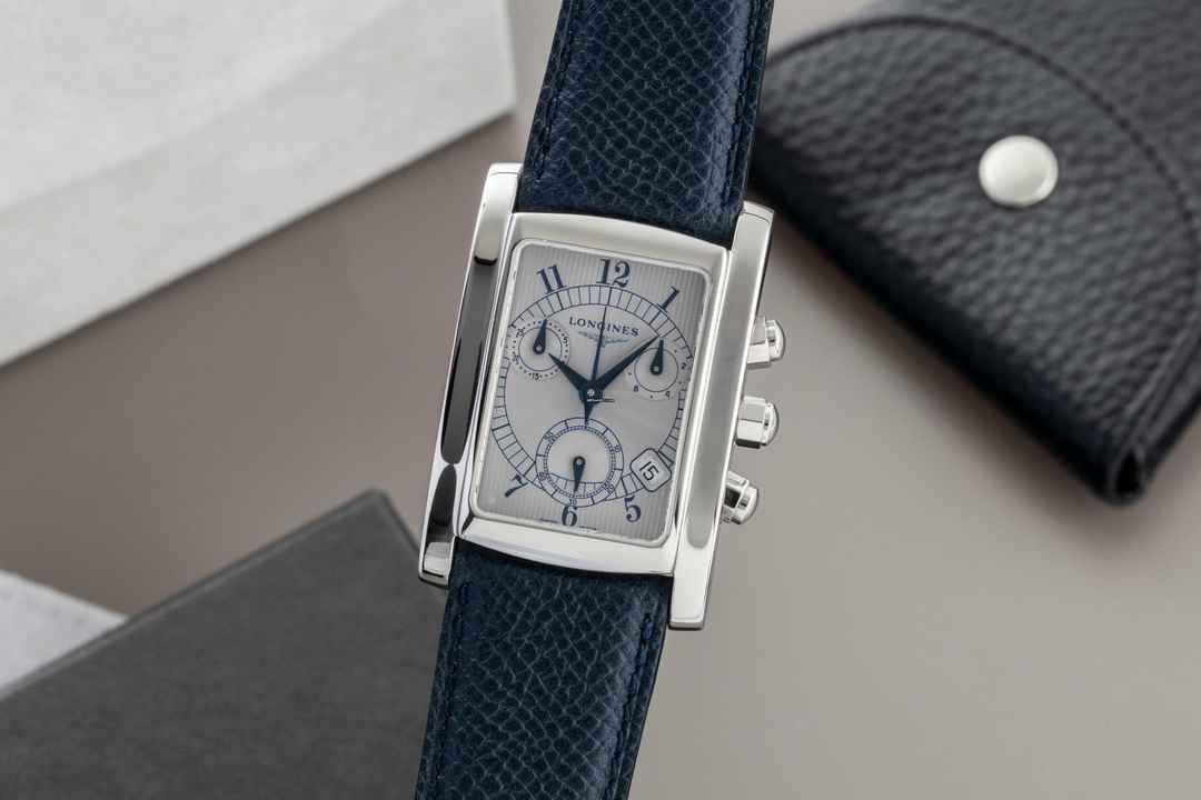  Longines DolceVita Dolce Vita Chronograph Edelstahl Ref. L5.656.4.73.2 Klassiker B&P 2000 