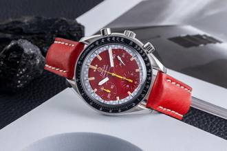 Thumbnail von Omega Speedmaster Reduced Red Michael Schumacher Chronograph Ref. 3510.61