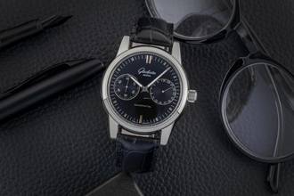 Thumbnail von Glashütte Original Senator Zeigerdatum Automatik Ref. 39-58-01-02-04 Papiere