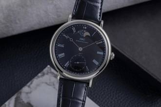 Thumbnail von IWC Portofino Handaufzug Vintage Portofino Moonphase Handaufzug Stahl Herrenuhr Ref. IW544801