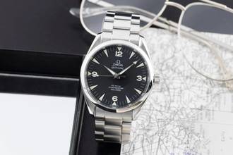 Thumbnail von Omega Seamaster Railmaster Aqua Terra Co-Axial Automatik 2502.52.00 B&P