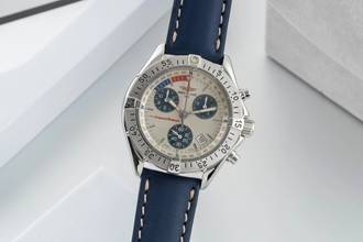 Thumbnail von Breitling Transocean Chronograph Edelstahl Herrenuhr Ref. A53040.1