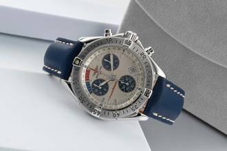 Thumbnail von Breitling Transocean Chronograph Edelstahl Herrenuhr Ref. A53040.1