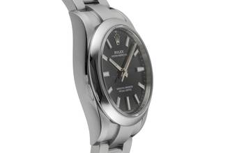 Thumbnail von Rolex Oyster Perpetual 34 Black Dial Automatik Edelstahl Ref. 124200 B&P 2021