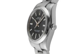Thumbnail von Rolex Oyster Perpetual 34 Black Dial Automatik Edelstahl Ref. 124200 B&P 2021