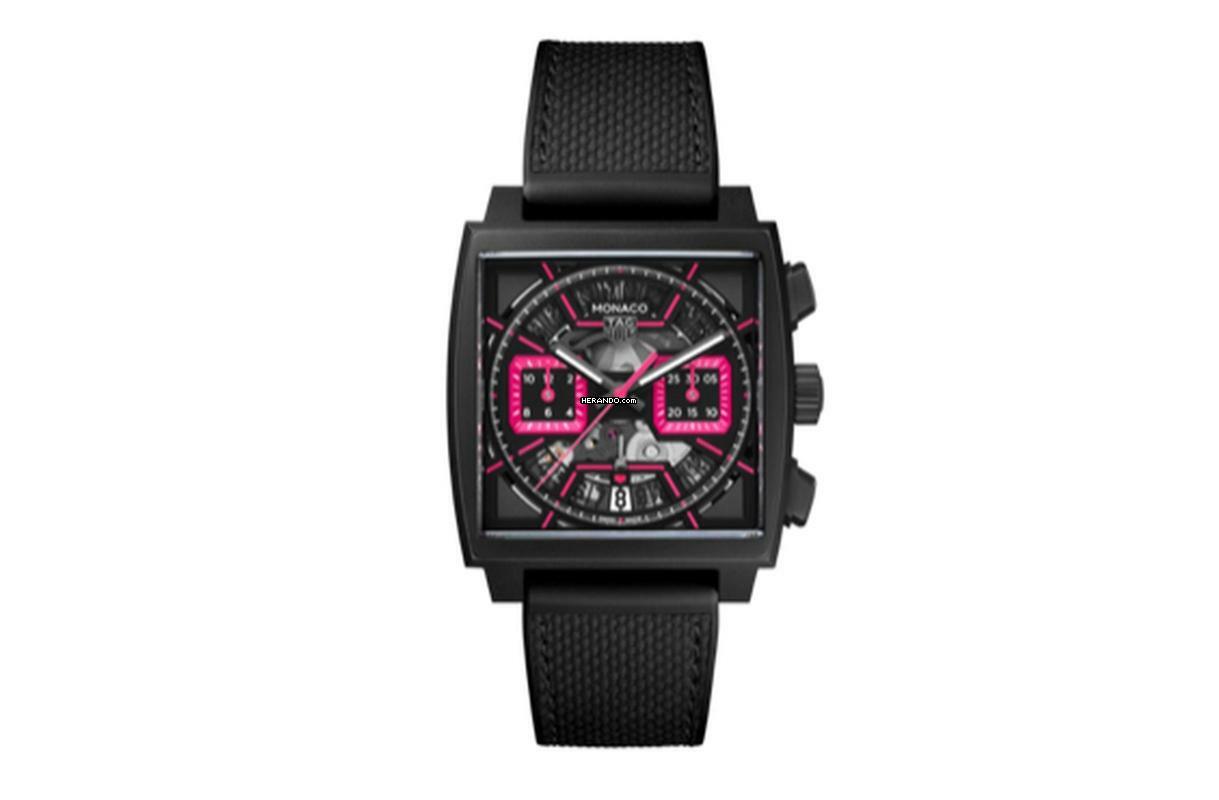  TAG Heuer Monaco Pink Dial - Titanium - CBL218B.FT6236 2025 