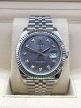 Thumbnail von Rolex Datejust 41 Rhodium Diamond Dial with Papers year:2020 nice condition