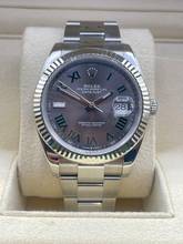 Thumbnail von Rolex Datejust 41 WIMBLEDON DIAL STEEL/WHITEGOLDBEZEL comes with papers year:2019