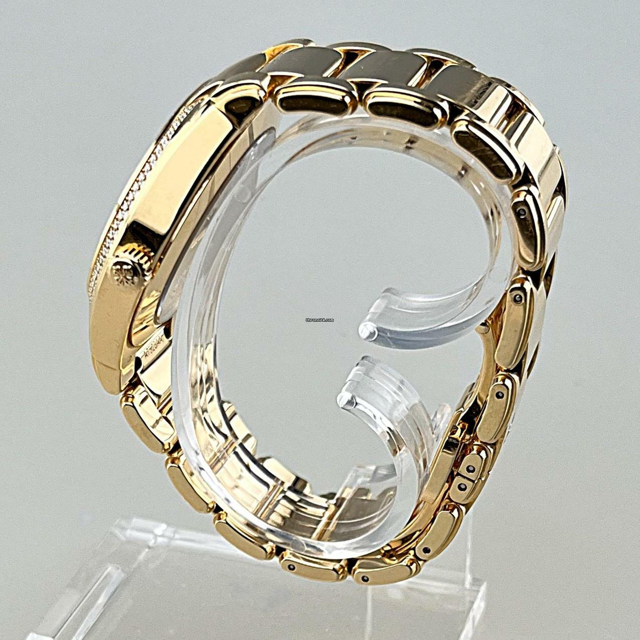 Thumbnail von Patek Philippe Twenty~4 18K Rose Gold Diamantlünette Box Papiere Full Set Erstbesitz