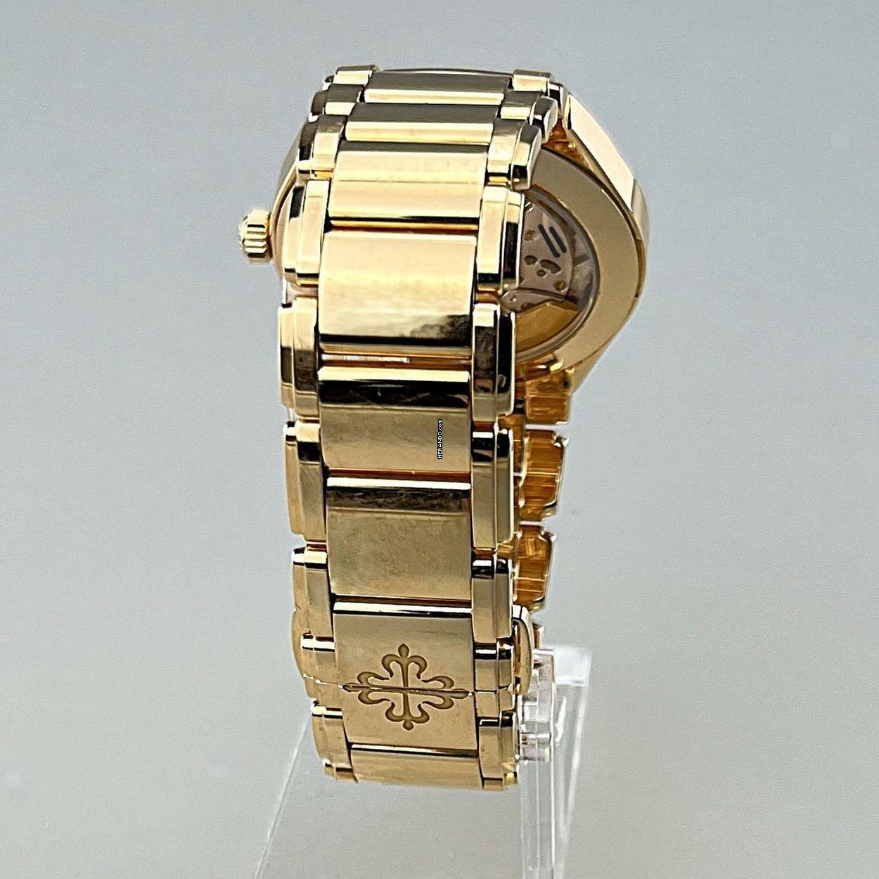 Thumbnail von Patek Philippe Twenty~4 18K Rose Gold Diamantlünette Box Papiere Full Set Erstbesitz