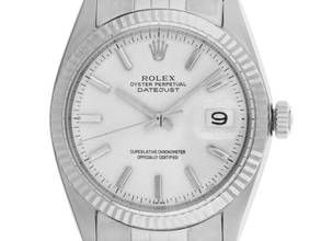 Thumbnail von Rolex Datejust 36 Ref.1601 1968 Box&Beschreibung sehr gut Vintage Datejust Stahl 18kt Weißgold