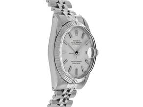 Thumbnail von Rolex Datejust 36 Ref.1601 1968 Box&Beschreibung sehr gut Vintage Datejust Stahl 18kt Weißgold