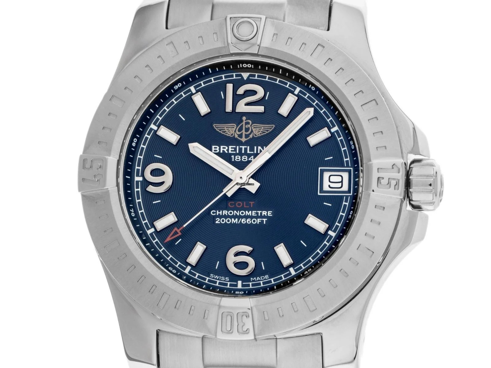  Breitling Colt 36 Ref.A7438911/C913 2019 Full Set wie Neu Vintage Colt 