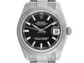 Thumbnail von Rolex Datejust 31 Medium Ref.178274 2010 Full Set sehr gut Vintage Datejust Medium Stahl 18kt Weißgold