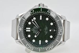 Thumbnail von Omega Seamaster Diver 300 M Professional 300M 21030422010001 Green Grün Milanaise