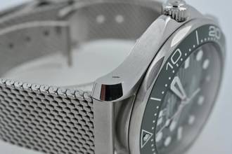 Thumbnail von Omega Seamaster Diver 300 M Professional 300M 21030422010001 Green Grün Milanaise