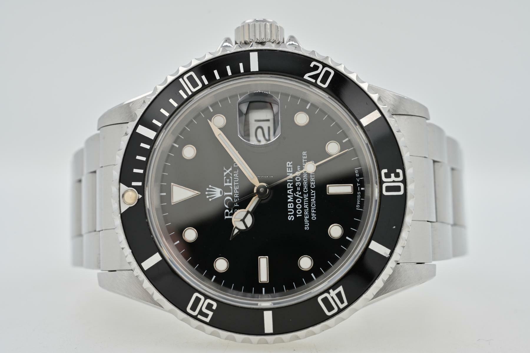  Rolex Submariner Date 16610 S-Series 1993 