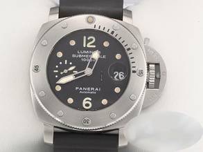 Thumbnail von Panerai Submersible 1950 44mm Pam00243 2008 Edelstahl Automatik Stahl