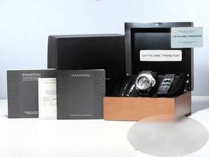 Thumbnail von Panerai Submersible 1950 44mm Pam00243 2008 Edelstahl Automatik Stahl