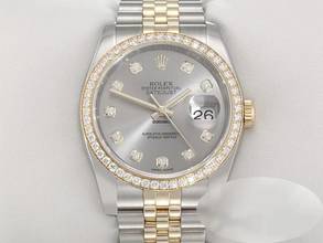 Thumbnail von Rolex Datejust 36 36mm 116243 2017 Stahl Gelbgold 750 Diamanten Automatik Stainless Steel 18kt Yellow Gold Jubilé-band Chronometer Oyster
