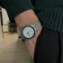 Thumbnail von Omega Speedmaster Reduced chronograph Polar dial Automatic 1989