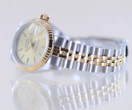 Thumbnail von Rolex Lady-Datejust Stahl Gold Champagner dial Jubiléband 26mm Klassiker