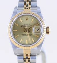 Thumbnail von Rolex Lady-Datejust Stahl Gold Champagner dial Jubiléband 26mm Klassiker