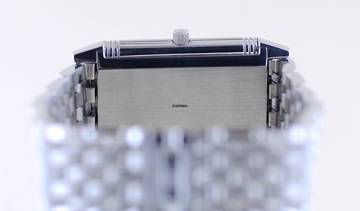 Thumbnail von Jaeger-LeCoultre Reverso Shadow Stahl Klassiker Luxus black dial Stahlband rar