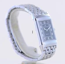 Thumbnail von Jaeger-LeCoultre Reverso Shadow Stahl Klassiker Luxus black dial Stahlband rar