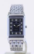 Thumbnail von Jaeger-LeCoultre Reverso Shadow Stahl Klassiker Luxus black dial Stahlband rar