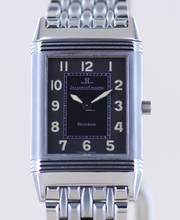 Thumbnail von Jaeger-LeCoultre Reverso Shadow Stahl Klassiker Luxus black dial Stahlband rar
