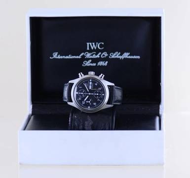  IWC Fliegeruhr Chronograph Der Fliegerchronograph schwarz Day Date black Pilot Klassiker Top 