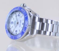 Thumbnail von Omega Seamaster Ultra Deep White Dial O‑MEGASTEEL‑Band 45,5mm 6000 Meter Diver B+P