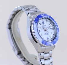 Thumbnail von Omega Seamaster Ultra Deep White Dial O‑MEGASTEEL‑Band 45,5mm 6000 Meter Diver B+P