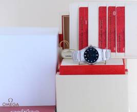 Thumbnail von Omega Constellation Petite Seconde blue Diamond Dial 8802 Master Chronometer 34mm Petit Second B+P