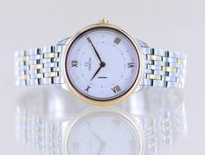 Thumbnail von Omega De Ville Prestige Stahl Gold Silver-Dial Dresswatch Lady's B+P