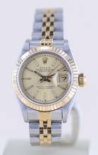 Thumbnail von Rolex Lady-Datejust Stahl Gold Champagner Tapestry dial Jubiléband 26mm Klassiker