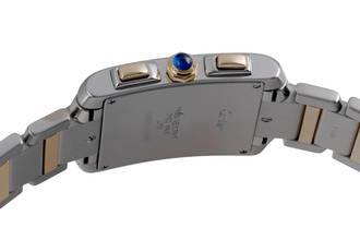 Thumbnail von Cartier Tank Française Stahl Gold Chronoflex Chronograph Ref. W51004Q4 2303 B&P