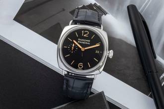 Thumbnail von Panerai Radiomir Quaranta Stahl Automatik Herrenuhr Ref. PAM01294 B&P 2023