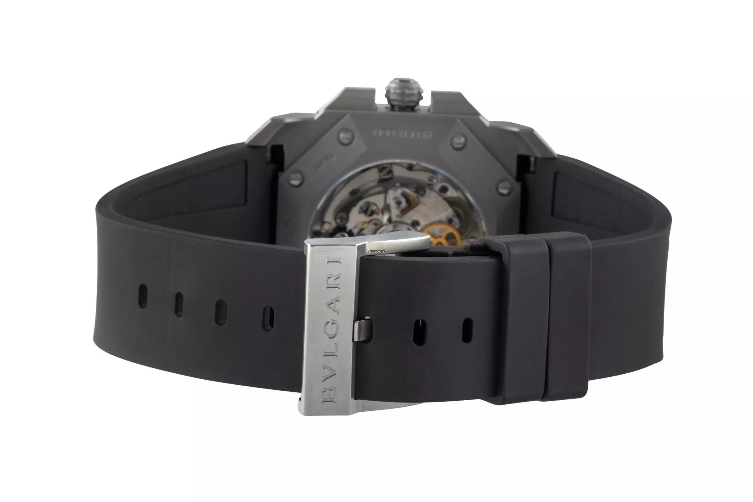 Thumbnail von Bulgari Octo Velocissimo Chronograph Titan Automatik Herrenuhr Ref. 102859 B&P